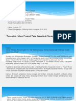 Penegakan Hukum Progresif Pada Kasus Anak Remaja Membunuh Ayah Tiri