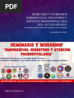 Seminario y Workshop Emergencias, Desastres y Atención