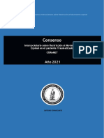 Consenso Sobre Restricción Espinal Argentina