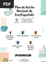 Plan Nacional de Ecoetiquetado