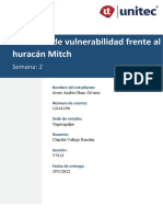 Situación de Vulnerabilidad Frente Al Huracán Mitch Josué Ham