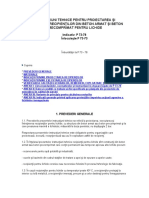 Instrucţiuni Tehnice Pentru Proiectarea Şi Executarea Recipienţilor Din Beton Armat Şi Beton Precomprimat Pentru Lichide