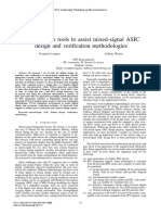 Using Python Tools To Assist Mixed-Signal ASIC Design and Verification Methodologies