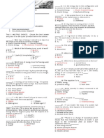 2nd Quarter Exam Gen - Phys1 Version 2