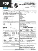 Protective & Marine Coatings: Firetex Fx5120