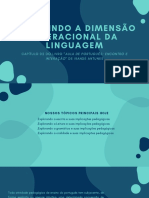 Assumindo A Dimensão Interacional Da Linguagem