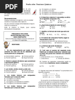 Examen Tipo Icfes Funciones Quimicas