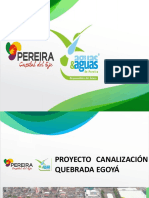 Proyecto Canalizacion Quebrada Egoya