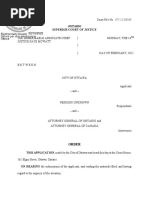 Injunction Order, Feb. 15, 2022