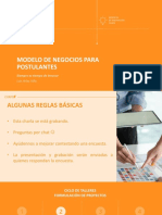 Corfo - Modelo de Negocios