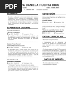 CV Constanza Huerta R