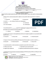 Summative Test 1 Esp 10 2nd Quarter