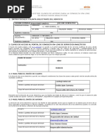 Formulario Claves Inf. Analiticos. Ainia