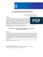 Artigo Cientifico - Condução em Regime Transiente