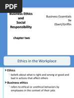 Business Ethics and Social Responsibility: Business Essentials 9e Ebert/Griffin