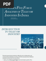Porter's Five Force Analysis