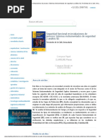 Seguridad Funcional en Instalaciones de Proceso: Sistemas Instrumentados de Seguridad y Análisis SIL