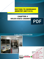 Introduction To Inorganic Chemistry (Skt1013) Solid State Chemistry 3