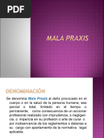 Mala Praxis - Presentacion 2021