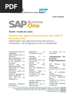 Gestion Des Approvisionnements Avec SAP Business One Optimisation Des Approvisionnements Grâce À L Intégration de La Logistique Et de La Comptabilité