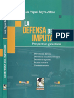 Defensa Del Imputado