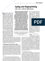 Aflp Genotyping and Fingerprinting: Ulrich G. Mueller and L. Lareesa Wolfenbarger