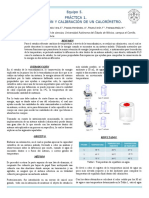 PRÁCTICA 1. Termodinamica.