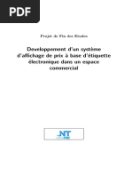 Developpement D'un Système D'affichage de Prix À Base D'étiquette Électronique Dans Un Espace Commercial