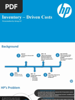 Inventory - Driven Costs