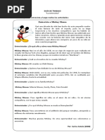 Entrevista A Mickey Mouse