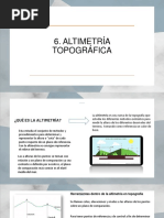 Altimetría Topográfica