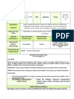 Planeación de Preescolar Septiembre