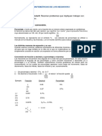 UC II - PORCENTAJES Matemáticas de Los Negocios I (3 HRS)