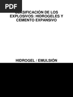 Hidrogeles y Cementos Expansivos