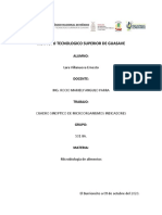 Cuadro Sinoptico Sobre Microorganismos Indicadores