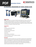 Ultrasonic Flow Meter 