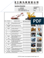 Crawler Crane Checklist Rev 0