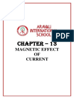 Chapter-13 Magnetic Effect of Current