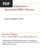 How To Implement An Effective Fmea Process