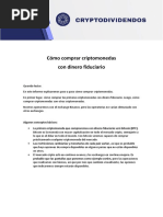 Cómo Comprar Criptomonedas Con Dinero Fiduciario PDF