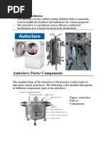 Autoclave Parts/ Components