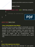 Estructura Basica de Un Programa en Java