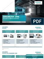 Sinumerik One: The CNC For Highest Productivity