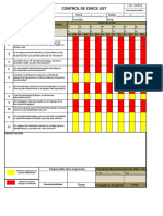 Planilla de Inspeccion Planeada - CHECK LIST