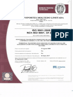 Certificado Iso 9001-2015