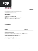 Structures E2 2018-2019 Given