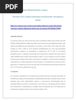 Ficha de Lectura TCA