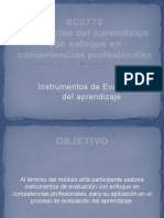 Instrumentos de Evaluación