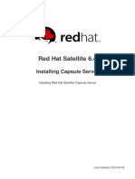 Red Hat Satellite 6.4: Installing Capsule Server