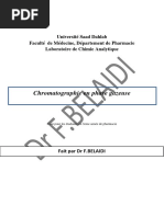 Chromatographie en Phase Gazeuse DR F.BELAIDI